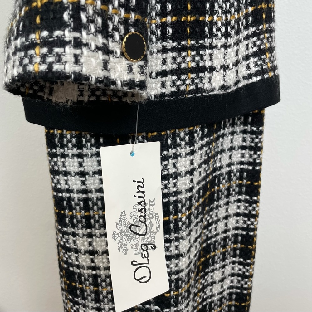 Oleg Cassini Wool Blend Blazer/Skirt Set Size 16 - Picture 12 of 16